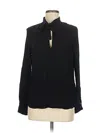 Mng Long Sleeve Blouse In Black