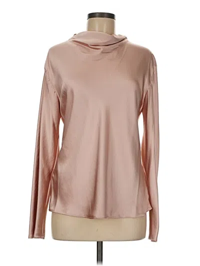 Mng Long Sleeve Blouse In Pink