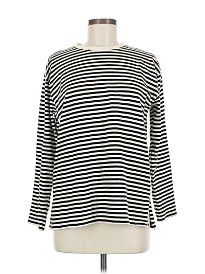 Pre-owned Mng Long Sleeve T-shirt In Black