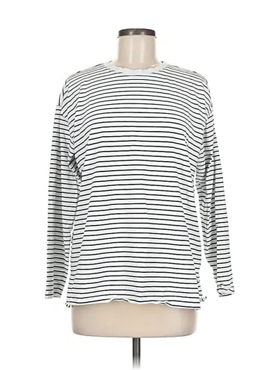 Pre-owned Mng Long Sleeve T-shirt In Silver