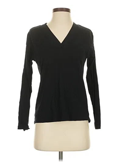 Pre-owned Mng Long Sleeve T-shirt In Black