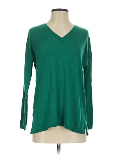 Pre-owned Mng Long Sleeve T-shirt In Green