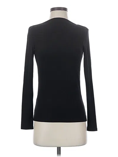 Pre-owned Mng Long Sleeve Turtleneck In Black