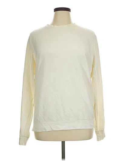 Pre-owned Mng Long Sleeve Turtleneck In Ivory