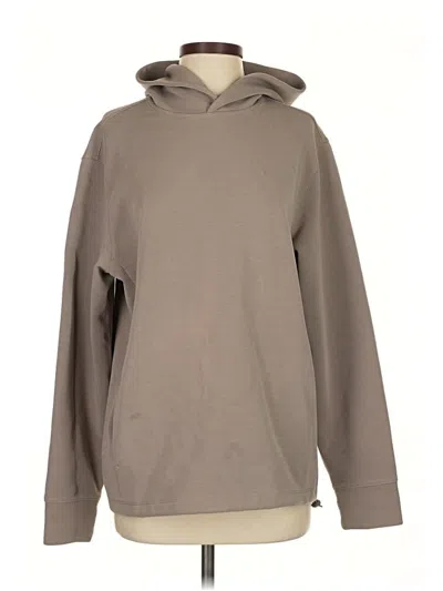 Pre-owned Mng Pullover Hoodie In Brown