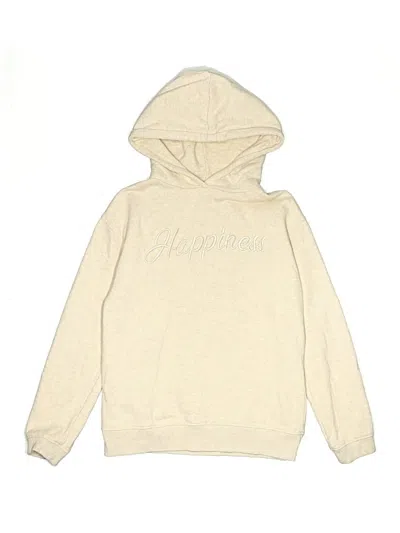 Pre-owned Mng Kids' Pullover Hoodie In White