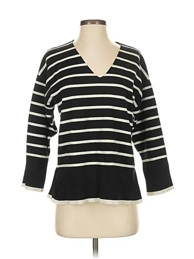 Pre-owned Mng Pullover Sweater In Black