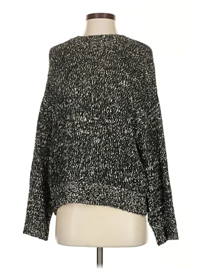 Pre-owned Mng Pullover Sweater In Black