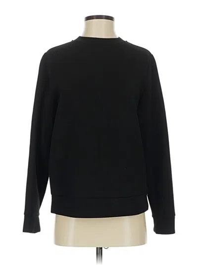 Pre-owned Mng Pullover Sweater In Black