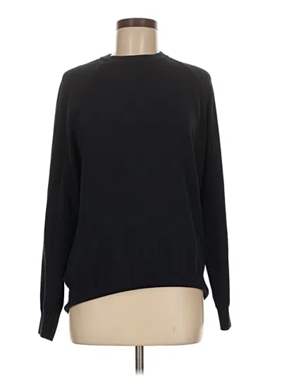 Pre-owned Mng Pullover Sweater In Black