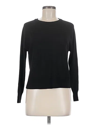 Pre-owned Mng Pullover Sweater In Black