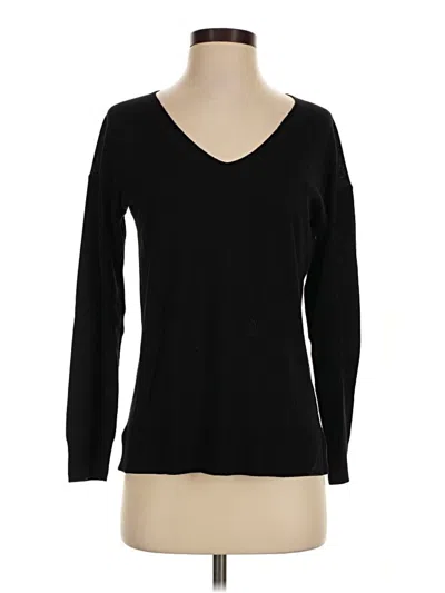 Pre-owned Mng Pullover Sweater In Black