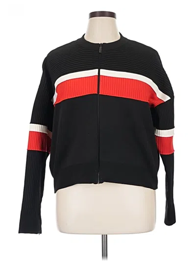 Pre-owned Mng Pullover Sweater In Black