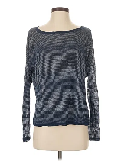 Pre-owned Mng Pullover Sweater In Blue