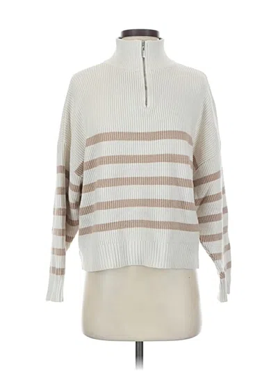 Pre-owned Mng Pullover Sweater In Brown