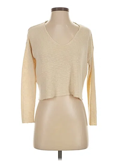 Pre-owned Mng Pullover Sweater In Brown