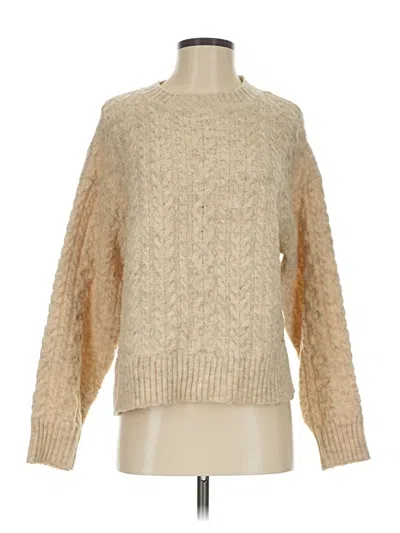 Pre-owned Mng Pullover Sweater In Brown