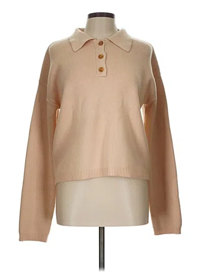 Pre-owned Mng Pullover Sweater In Brown