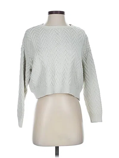 Pre-owned Mng Pullover Sweater In Gray