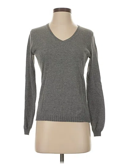 Pre-owned Mng Pullover Sweater In Gray