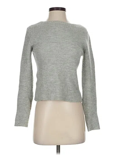 Pre-owned Mng Pullover Sweater In Gray