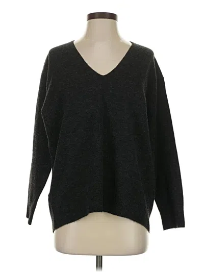 Pre-owned Mng Pullover Sweater In Gray