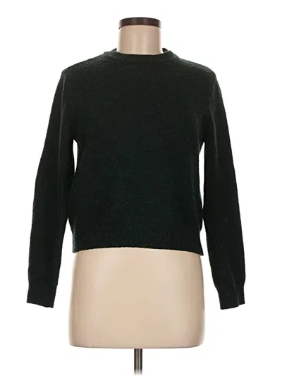 Pre-owned Mng Pullover Sweater In Green