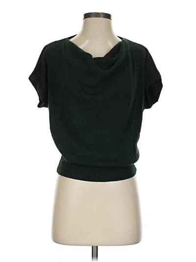 Pre-owned Mng Pullover Sweater In Green