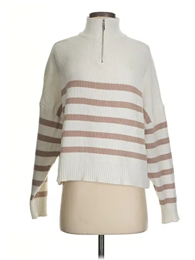 Pre-owned Mng Pullover Sweater In Ivory