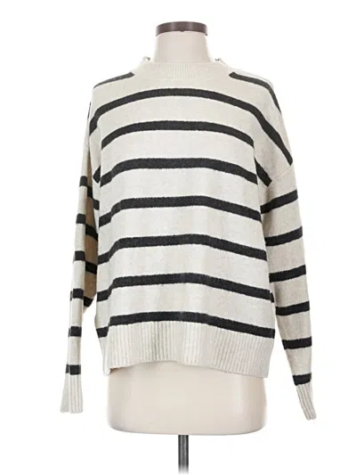Pre-owned Mng Pullover Sweater In Ivory