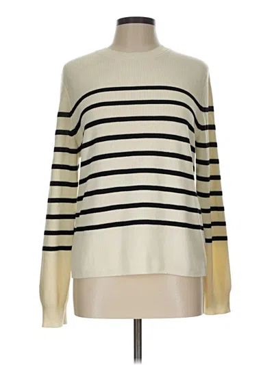 Pre-owned Mng Pullover Sweater In Ivory