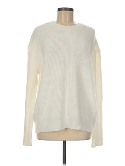 Pre-owned Mng Pullover Sweater In Ivory
