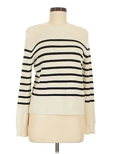Pre-owned Mng Pullover Sweater In Ivory