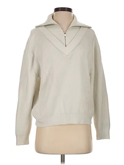 Pre-owned Mng Pullover Sweater In Ivory