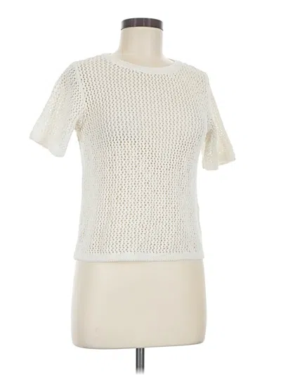 Pre-owned Mng Pullover Sweater In Ivory