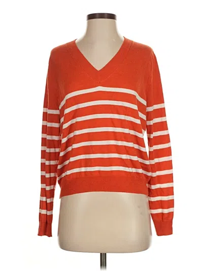 Pre-owned Mng Pullover Sweater In Orange