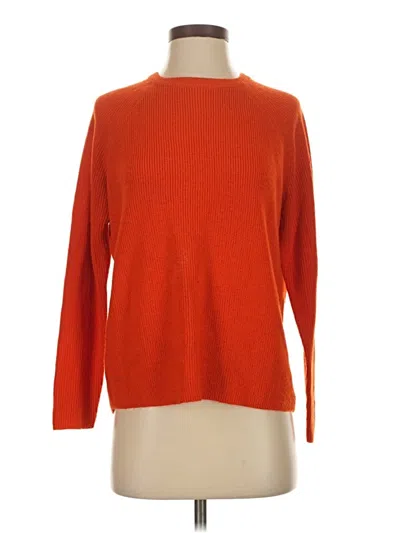 Pre-owned Mng Pullover Sweater In Orange