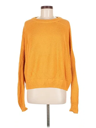 Pre-owned Mng Pullover Sweater In Orange