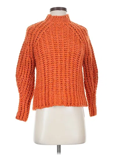 Pre-owned Mng Pullover Sweater In Orange
