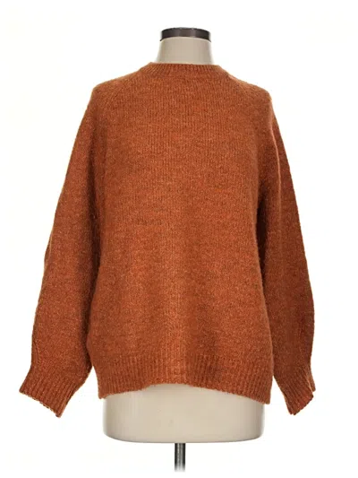 Pre-owned Mng Pullover Sweater In Orange