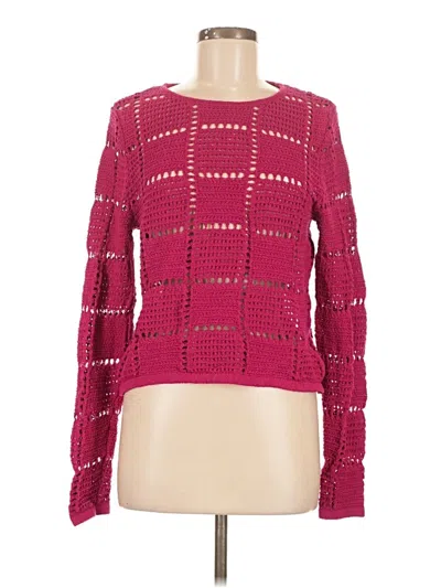 Pre-owned Mng Pullover Sweater In Pink