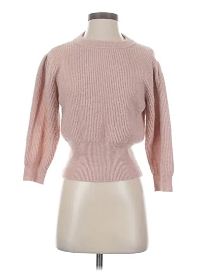 Pre-owned Mng Pullover Sweater In Pink