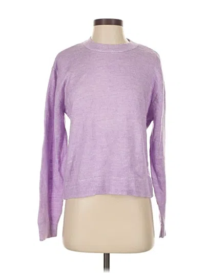 Pre-owned Mng Pullover Sweater In Purple