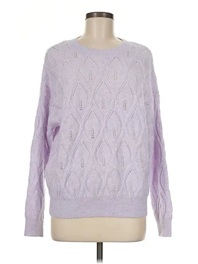 Pre-owned Mng Pullover Sweater In Purple