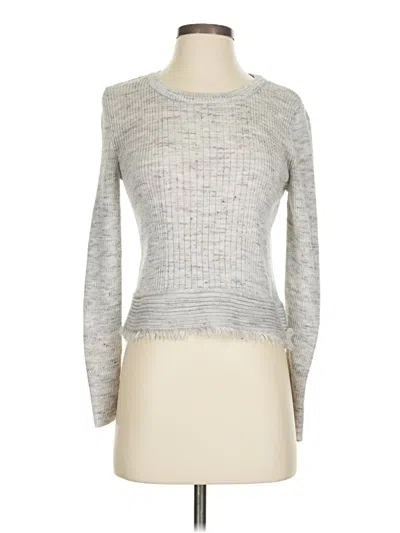 Pre-owned Mng Pullover Sweater In Silver