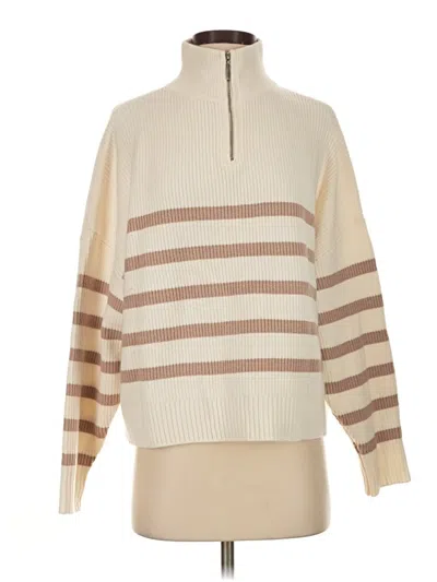Pre-owned Mng Pullover Sweater In Tan