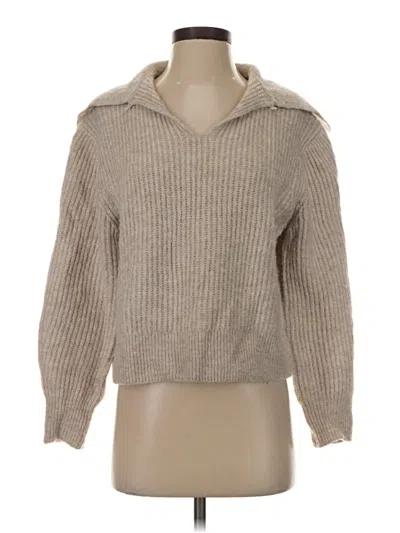 Pre-owned Mng Pullover Sweater In Tan