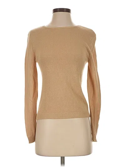 Pre-owned Mng Pullover Sweater In Tan