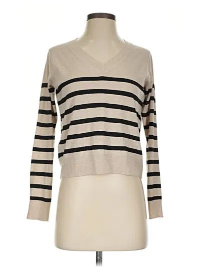 Pre-owned Mng Pullover Sweater In Tan