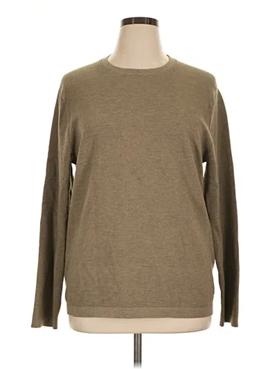 Pre-owned Mng Pullover Sweater In Tan